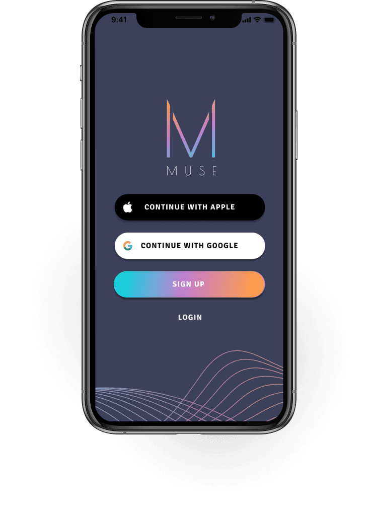 muse home mockup